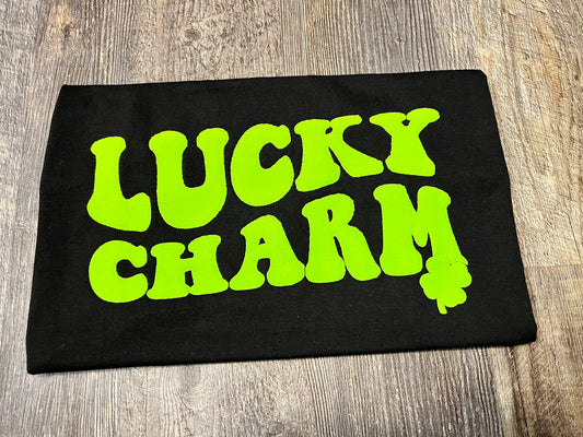 Lucky Charm (puff print)